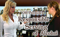 Off-Premises Alcohol Server Card